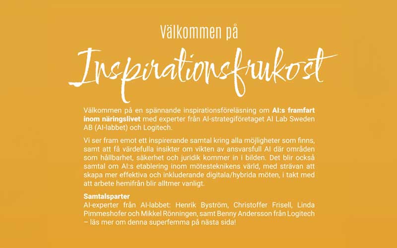 Inspirationsfrukost